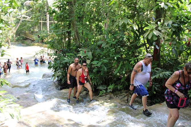 Full-Day Tour of Blue Hole and Dunn's River Falls, Including Fees - Food stops and the local feel