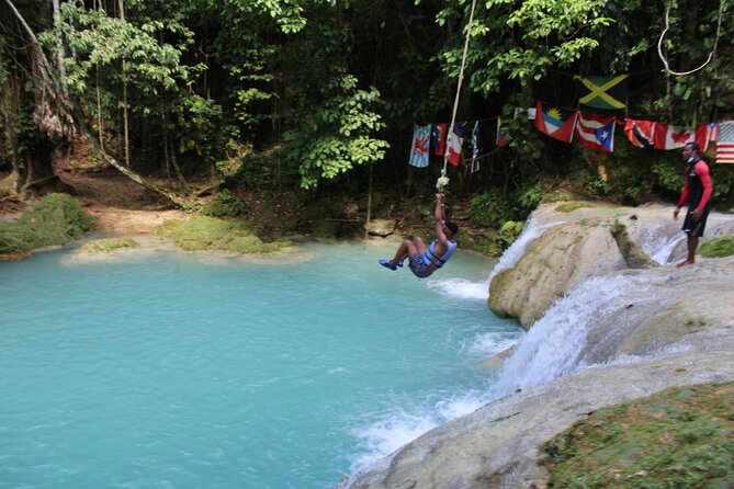 Full-Day Tour of Blue Hole and Dunn's River Falls, Including Fees - The $185 price and what it covers