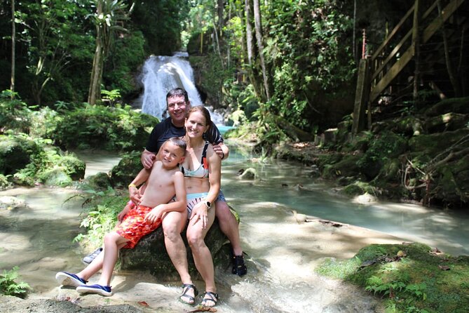 Full-Day Tour of Blue Hole and Dunn's River Falls, Including Fees - Blue Hole: rope swings, river pools, and cliff jumps