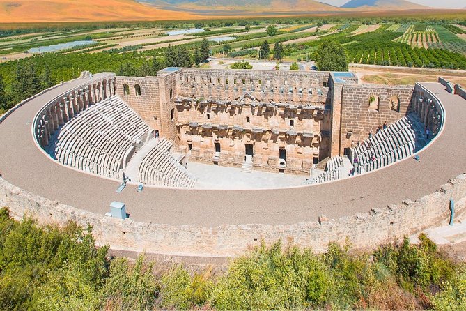 Full-Day Tour of Kursunlu Waterfalls, Aspendos, and Ancient Ruins of Side From Alanya - What to bring for an easier day