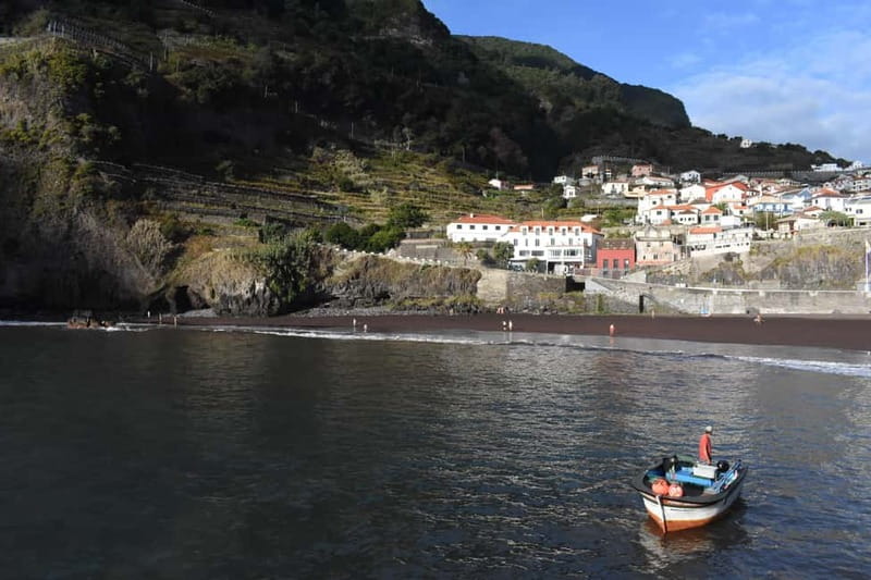 Funchal: Waterfalls, Volcanic Pools, and Fanal Forest Tour - Seixal Beach and Madeira’s black volcanic coast