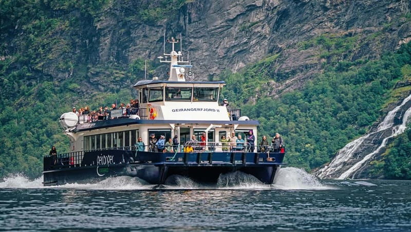 Geiranger: Fjord and Waterfalls Sightseeing Boat Trip - The Seven Sisters, Bridal Veil, and Suitor