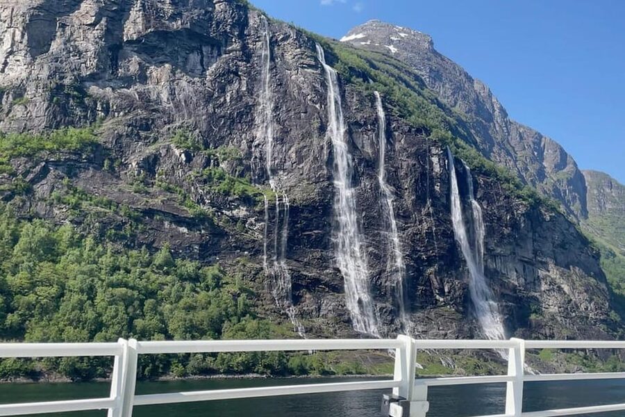 Geiranger Fjord Boat Tour with Waterfall Tasting - Leaving from Geiranger’s speedboat terminal