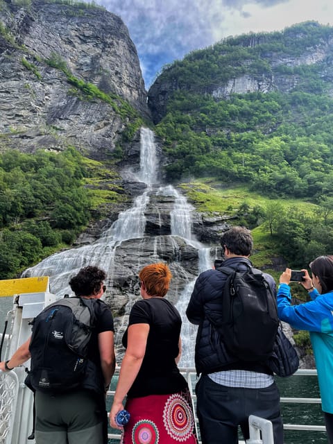 Geiranger Fjord Boat Tour with Waterfall Tasting - The Seven Sisters, Geirangerfjord’s famous waterfall group