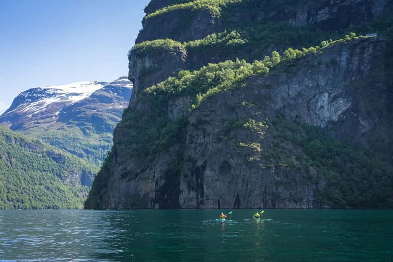 Geiranger: Kayak Tour with Waterfall Views - Paddling toward the Seven Sisters