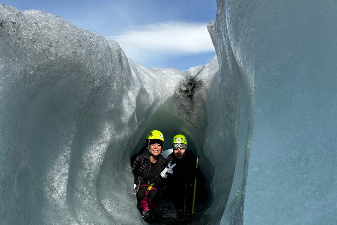 Glacier Hike, South Coast Waterfalls & Black Sand Beach - Skógafoss brings the power
