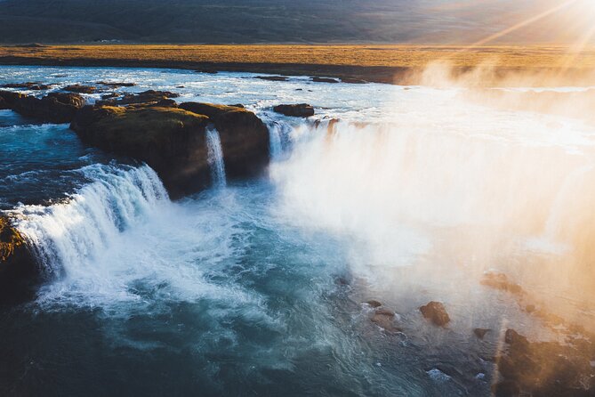 Goðafoss- Waterfall of the Gods Tour from Akureyri - What the waterfall looks and feels like