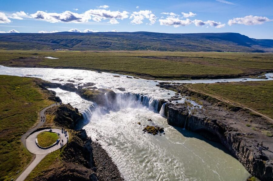 Goðafoss Waterfall Tour from Akureyri Port - Coffee, kleina, and the facilities at Hótel Goðafoss