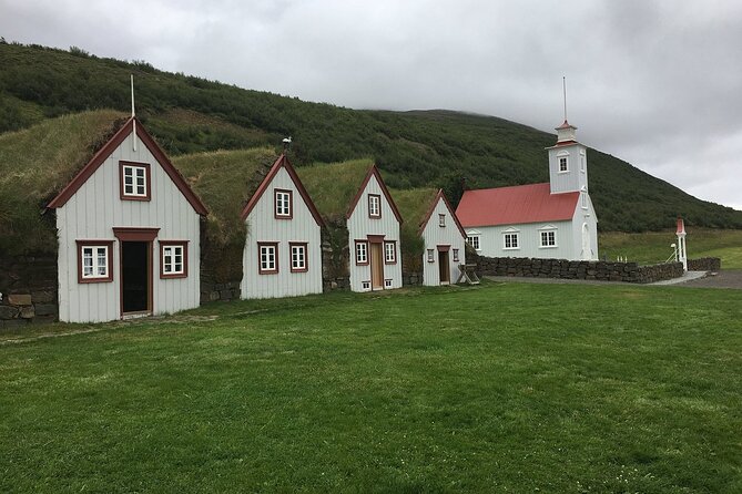 Godafoss Waterfall & Turf House Half-Day Tour from Akureyri Port - Laufás brings Icelandic farm life into focus