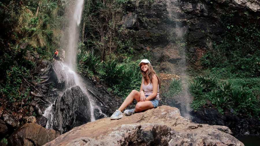 Gold Coast: 6 Waterfalls, Koalas & Natural Bridge Day Tour - Bilbrough Falls and the six-waterfall promise