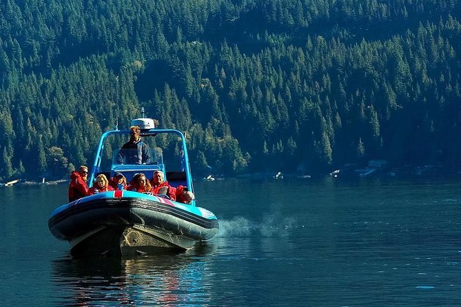Granite Falls Zodiac Tour by Vancouver Water Adventures - From working harbour to Deep Cove