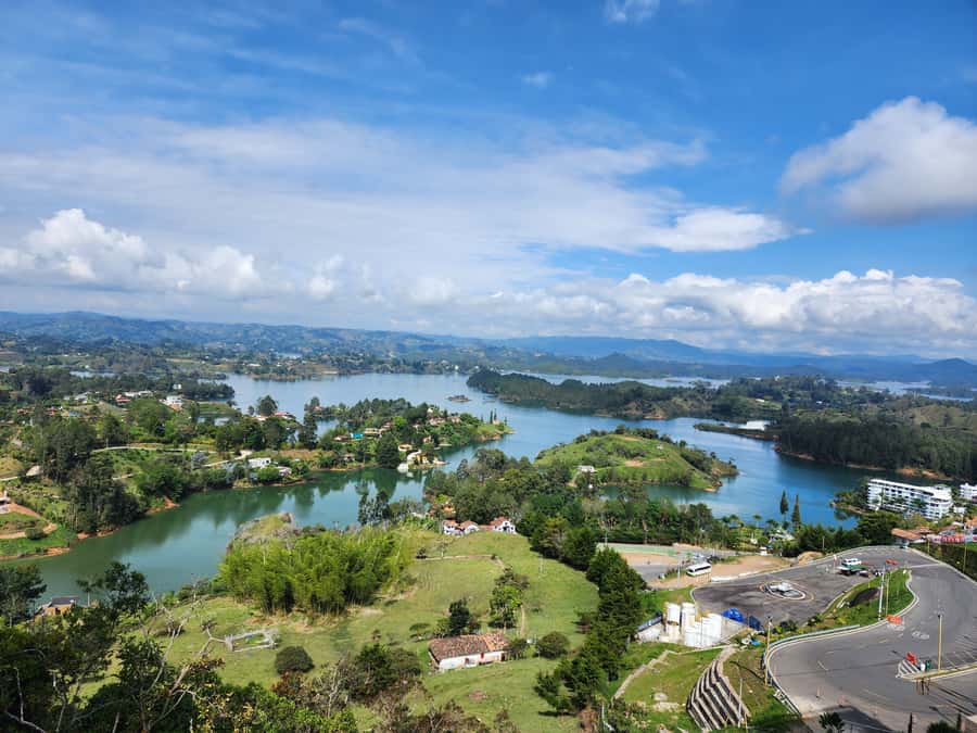 Guatape Coffee Villa including Rock Town & Waterfall - Learning Colombian coffee at the mountain villa