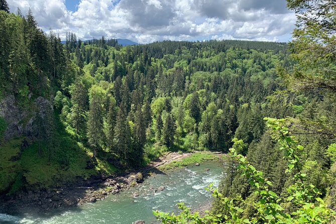 Guided forest hike to Seattle waterfalls incl. Snoqualmie Falls - Snoqualmie Falls gives you the classic view