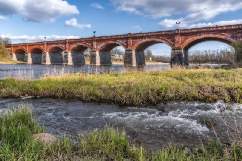 Guided Tour to UNESCO Kuldiga town & Venta River Waterfall - The Venta waterfall is wide, not tall