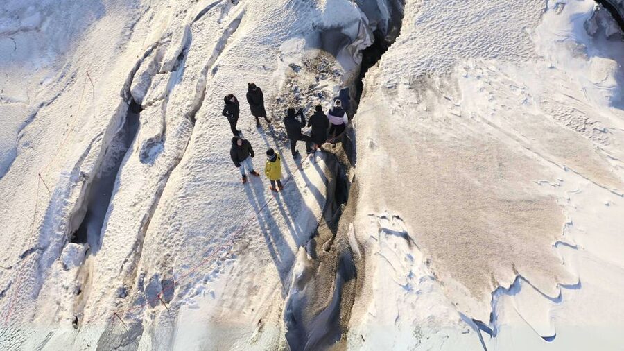 Gullfoss: Ice Cave and Glacier Tour in Glacier Monster Truck - The Highland ride is part of the experience