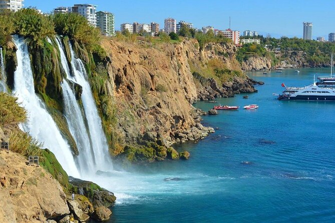 Half-Day Boat Tour to Antalya Waterfalls - Lunch, drinks, and the onboard setup