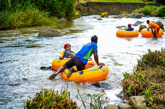 Half-Day Grenada River Tubing -Grand Etang & Annandale Falls - Balthazar River tubing: expect rocks, rapids, and teamwork