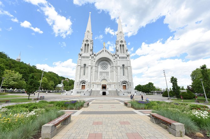 Half-Day Trip to Montmorency Falls and Ste-Anne-de-Beaupré from Quebec city - Sainte-Anne-de-Beaupré Basilica in 45 minutes