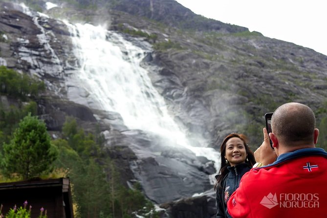 Haugesund Shore Excursion: Åkrafjorden & Langfoss waterfall - Haraldshaugen and Norway’s royal story