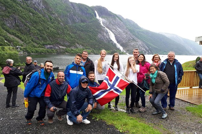 Haugesund Shore Excursion: Åkrafjorden & Langfoss waterfall - The 1.5-hour ride from Haugesund