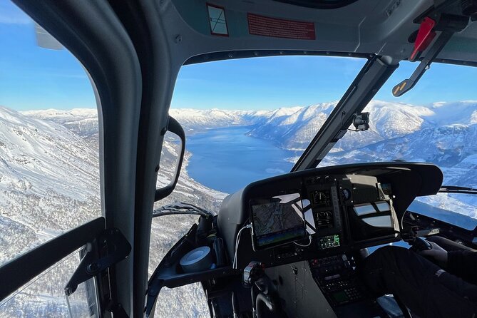 Helicopter Over Trolltunga and Waterfall Sightseeing from Bergen - The 30-minute flight over glacier and fjord