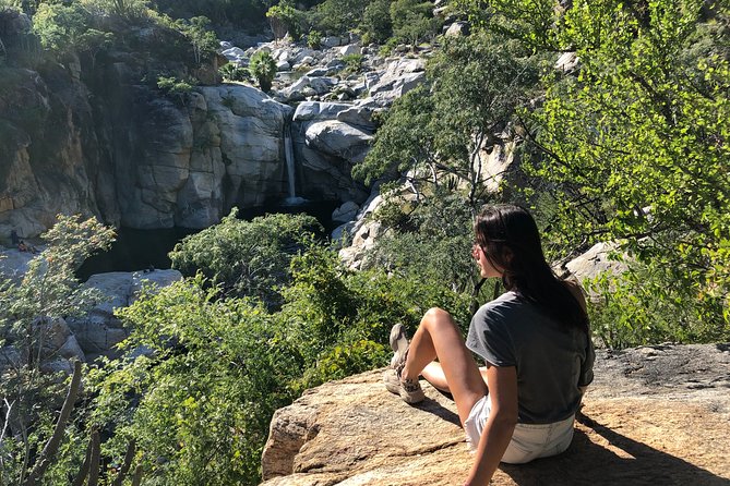 Hidden Waterfalls Hiking Adventure - The waterfall trail through rocky canyon country