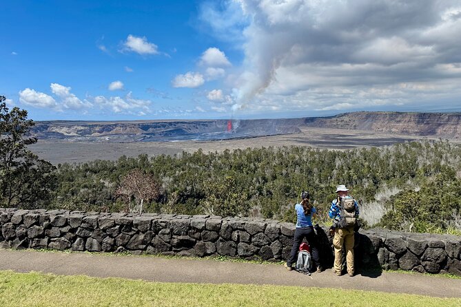 Hilo Shore Excursion: Active Volcano, Lava Tube, Waterfall and Gardens - Kilauea caldera and the active volcano zone