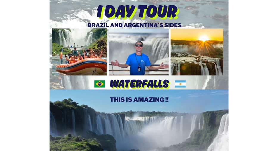Iguassu Waterfalls: 1 Day Tour Brazil and Argentina's sides - Macuco Safari: exciting, expensive, and time-consuming