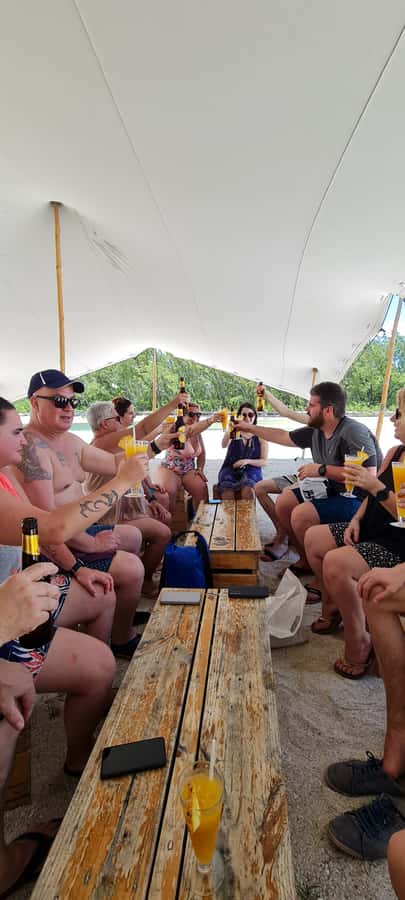 Ile aux Cerfs: Island & Waterfall Speedboat Tour with Lunch - Grand River South East and its waterfall