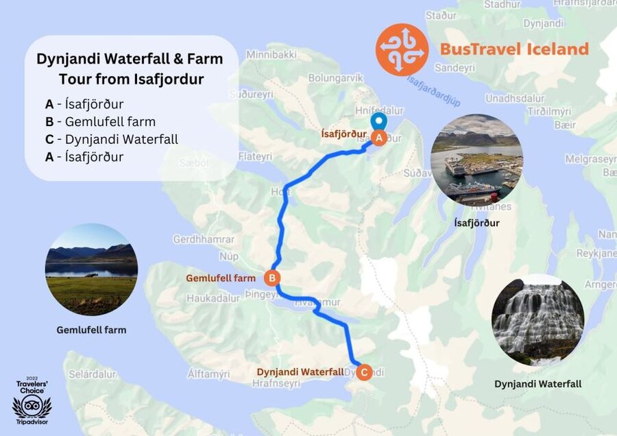 Isafjordur: Dynjandi Waterfall Tour and Icelandic Farm Visit - The ride through Westfjords fjords and tunnels