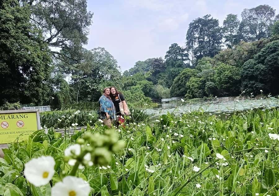 Jakarta Bogor Botanical Garden, Waterfall and Rice Terrace - Starting from Jakarta and reaching Bogor