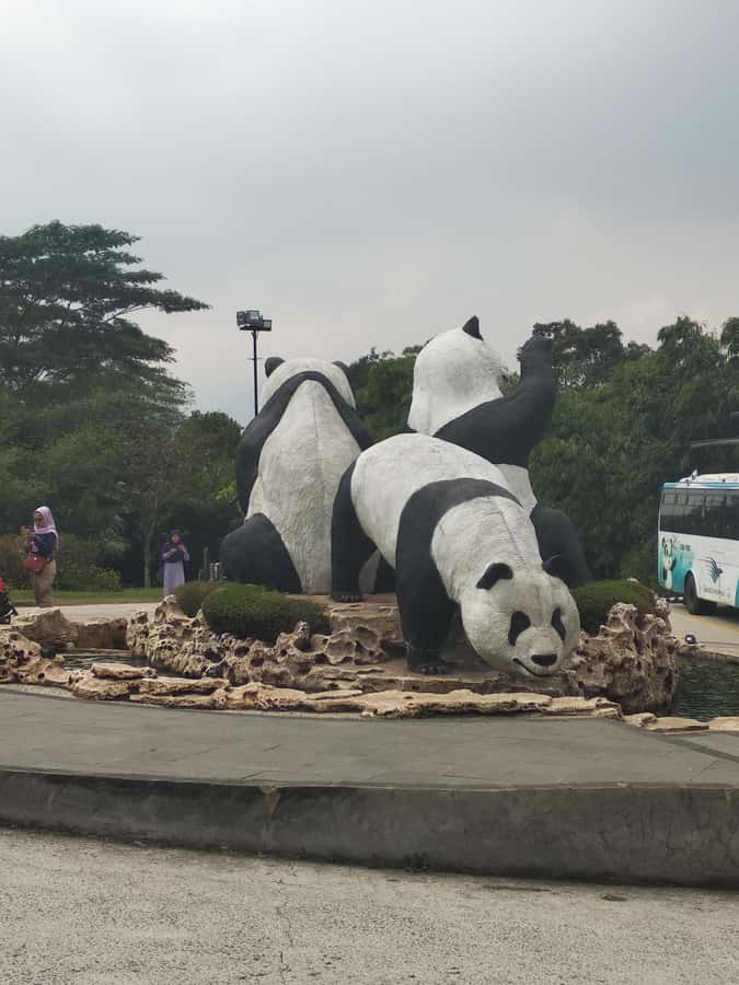 Jakarta : Taman Safari, Panda Palace, and Waterfall - Animal shows add structure to the park visit
