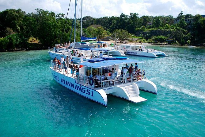 Jamaica Dunn's River Falls Party Cruise with Snorkeling - A half-day that packs in Jamaica’s biggest hits