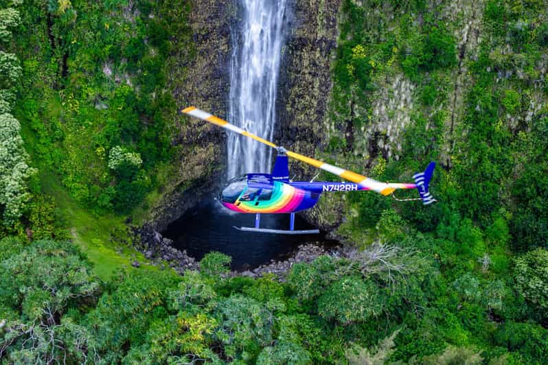Kailua-Kona: Kohala, Volcanoes and Waterfall Helicopter Tour - Why this Big Island helicopter route is special