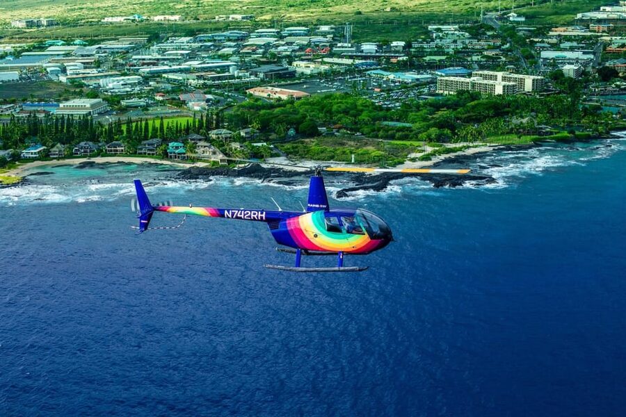 Kailua-Kona: Kohala, Volcanoes and Waterfall Helicopter Tour - Kohala, Kawaihae, and the island’s northern edge