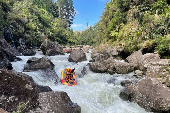 Kaituna Cascades - Grade 5 Wairoa River near Tauranga - The Rollercoaster keeps the pace high