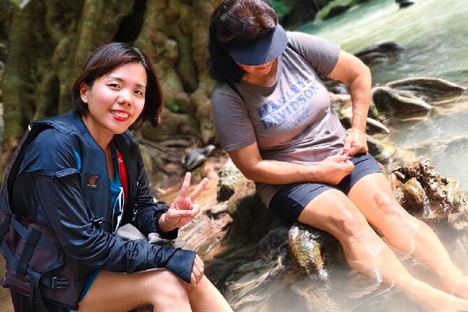 Kanchanaburi Day Trip: WWII Death Railway & Erawan Falls - The Death Railway train to Krasae Cave