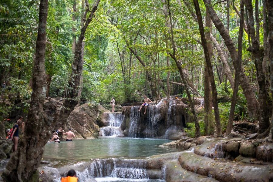Kanchanaburi: Erawan Waterfall & Train Full-Day Tour - Who should book this experience