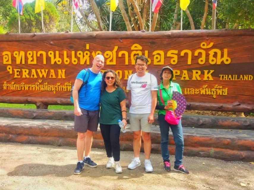 Kanchanaburi: Erawan Waterfall & Train Full-Day Tour - Lunch is simple and separate from the tour price
