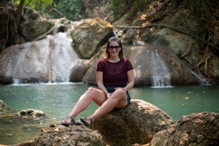 Kanchanaburi: Erawan Waterfall & Train Full-Day Tour - Transport, group size, and the early pickup