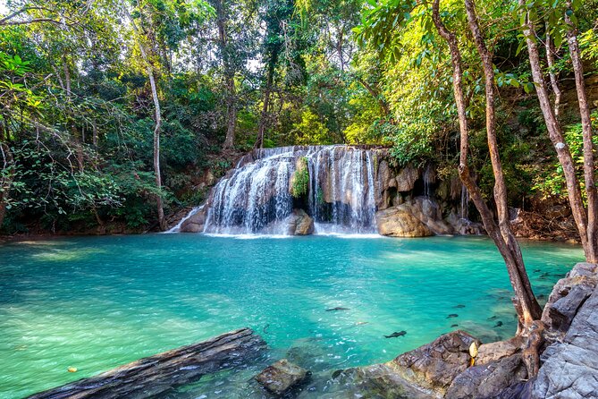 Kanchanaburi Full Day Tour: River Kwai and Erawan Falls - The JEATH War Museum and the human cost of the railway