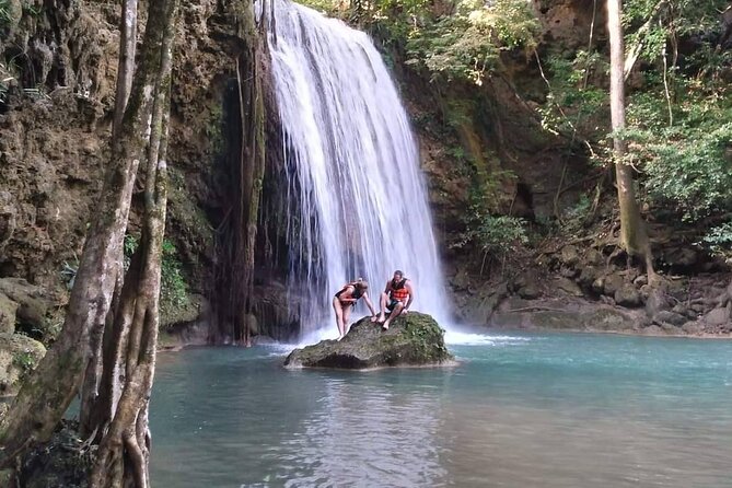 Kanchanaburi Full Day Tour: River Kwai and Erawan Falls - Erawan National Park and seven levels of waterfalls