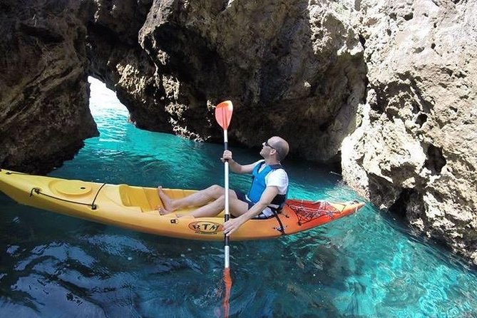 Kayak Route Cliffs of Nerja and Maro - Cascada de Maro - Swimming, snorkeling, and the clear water