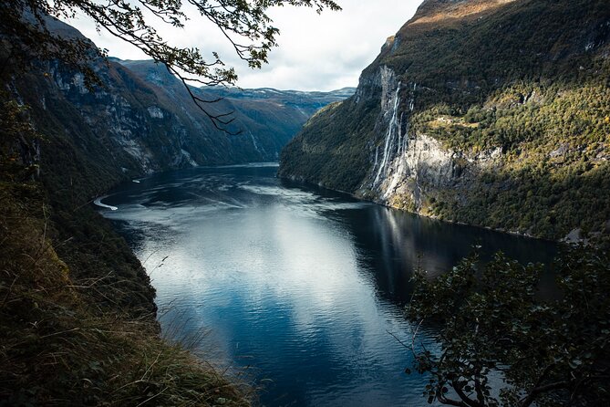 Kayak Tour with Waterfall Views in Geiranger - Geiranger Fjord from a kayak