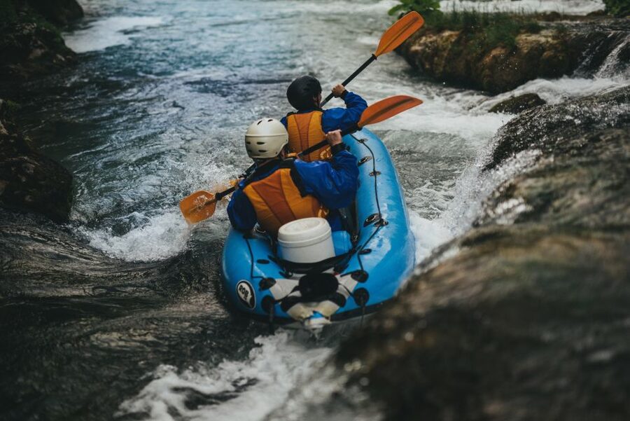 Kayaking Mreznica Waterfalls in Natural Monument - Weather, clothing, and small practical details