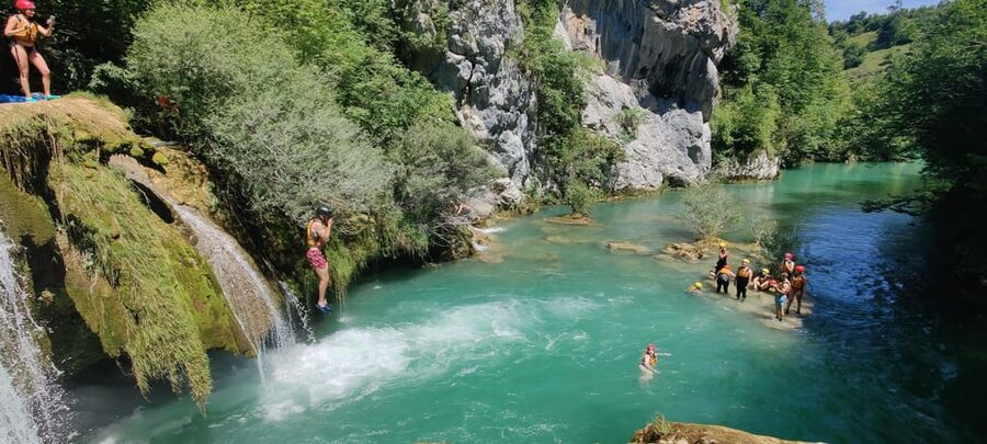 Kayaking Mreznica Waterfalls in Natural Monument - What the $64 price really covers