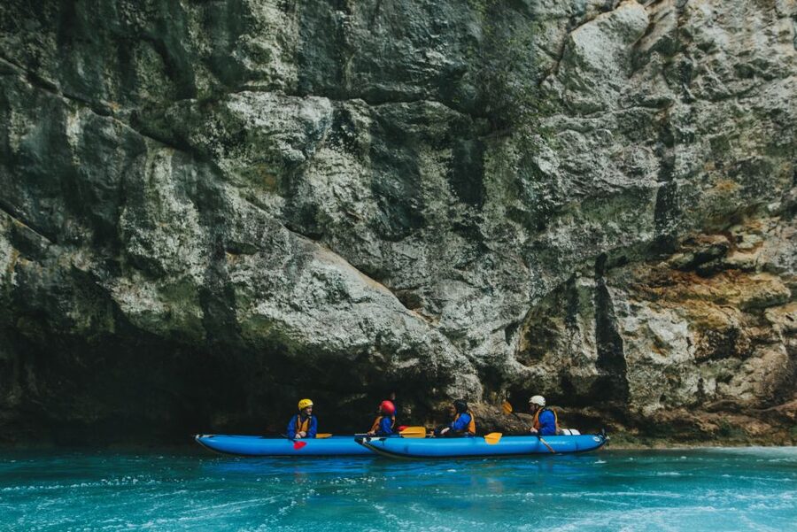 Kayaking Mreznica Waterfalls in Natural Monument - Family suitability and physical demands