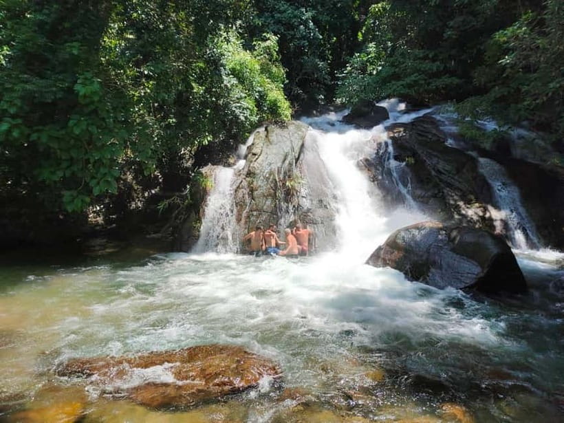 Khao Lak: ATV Ride Through Mountain and Waterfall Trails - The waterfall stop on the two-hour route