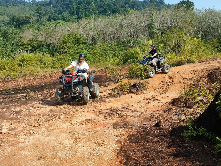 Khao Lak: Guided ATV Tour with Lampi Waterfall Swim - A jungle ride with a waterfall reward