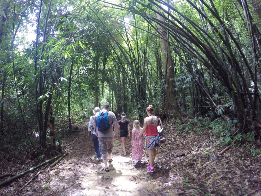 Khao Lak: Little Amazon Canoe Ride & Tam Nang Waterfall Tour - Swimming beneath Tam Nang Waterfall